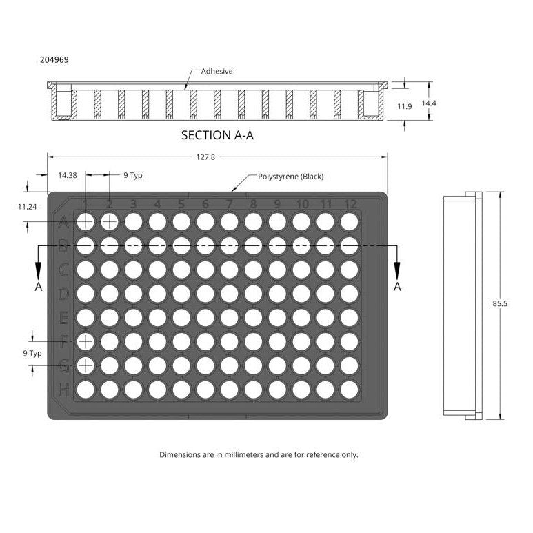 ProPlate adhesive SBS microtiter plates