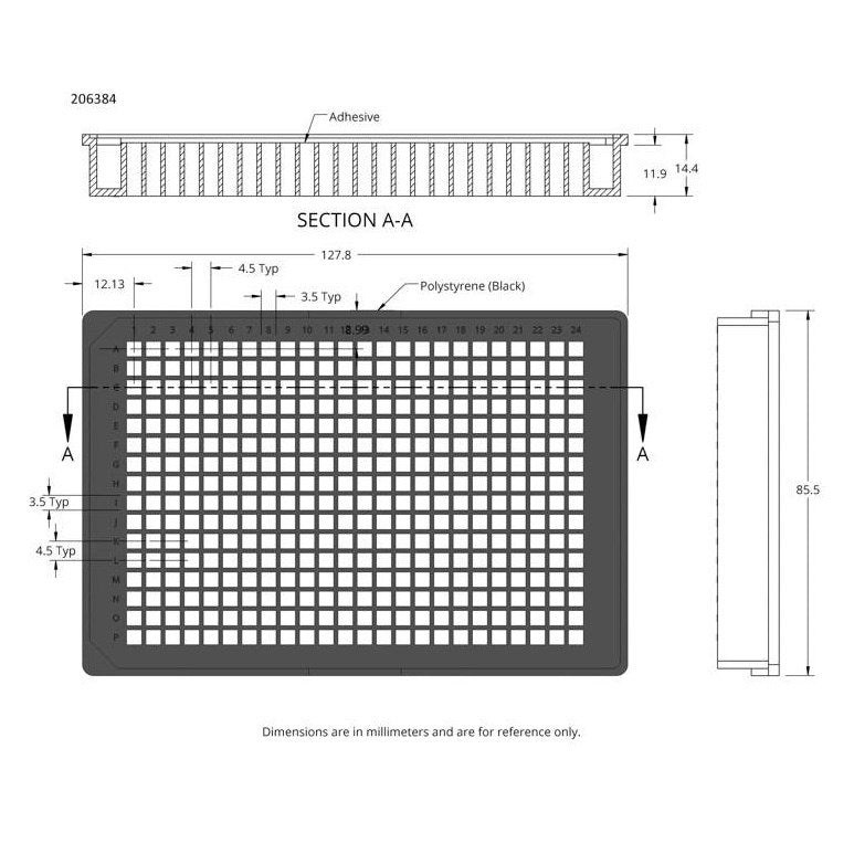 ProPlate adhesive SBS microtiter plates