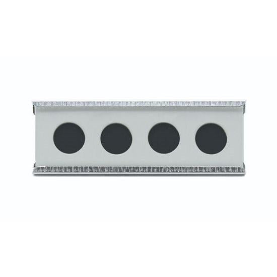 Cardboard cavity microscope slides with coverglass and holder