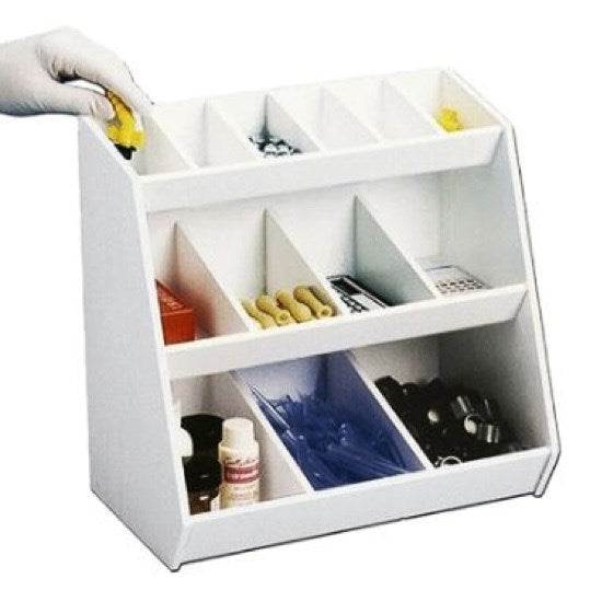 Compartment storage bins, PVC