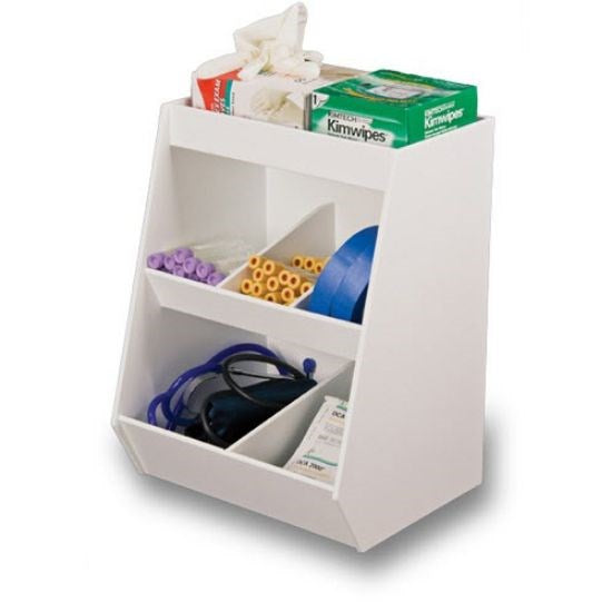 Compartment storage bins, PVC