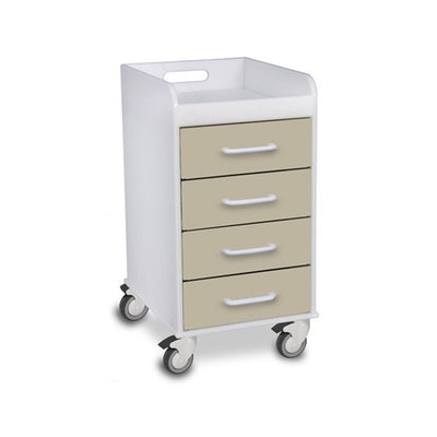 TrippNT compact locking 4-drawer carts