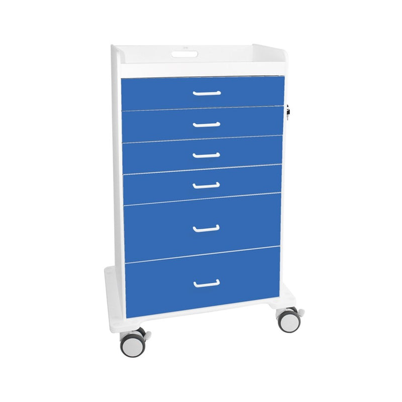 TrippNT 6-drawer locking procedure carts