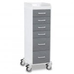 TrippNT tall locking 6-drawer carts