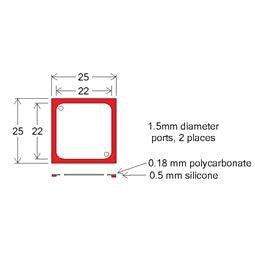 CoverWell slide adhesive perfusion chambers