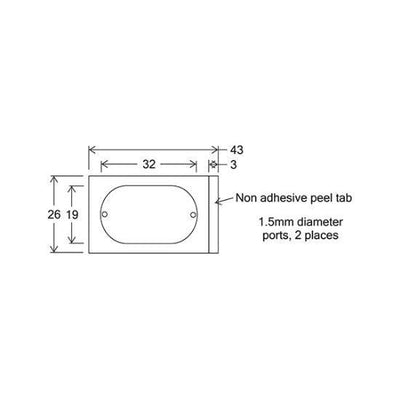 HybriWell slide adhesive sealing chambers