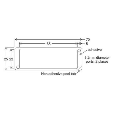 HybriWell slide adhesive sealing chambers