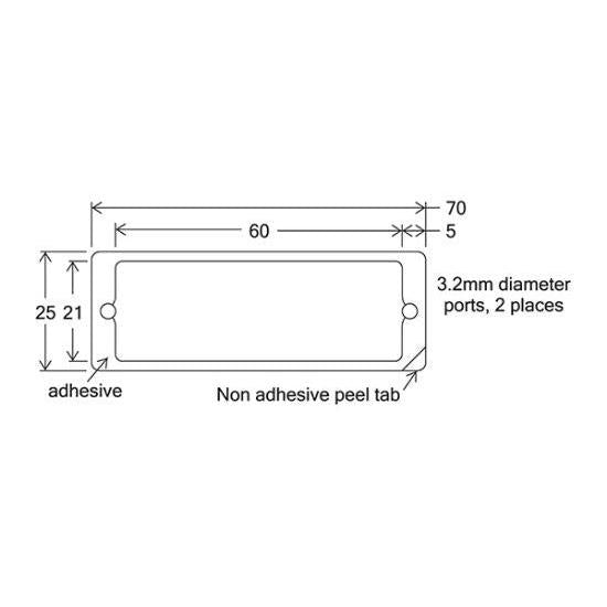 HybriWell slide adhesive sealing chambers