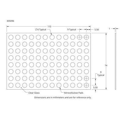 ONCYTE AVID NC microtiter plates, glass
