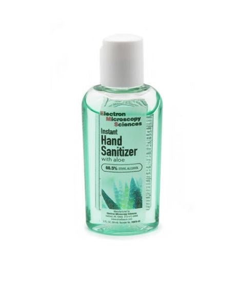 Hand sanitiser with aloe