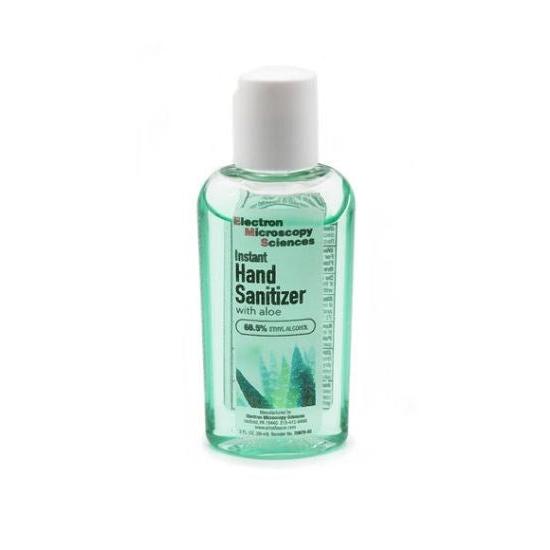 Hand sanitiser with aloe