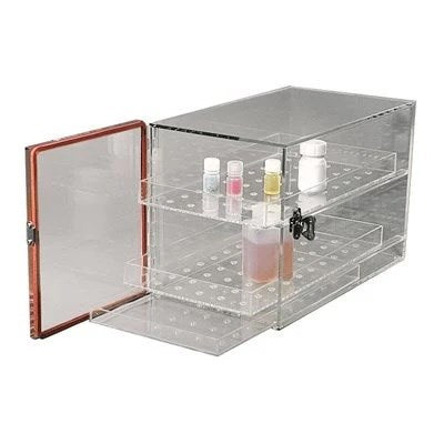 Low temperature desiccator cabinets, acrylic