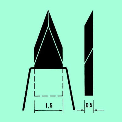 Meyco diamond dissection knives