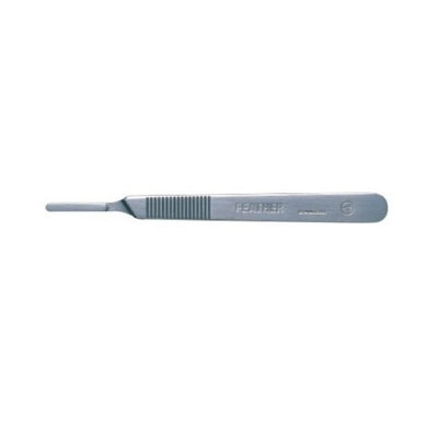 Feather scalpel blades and handles