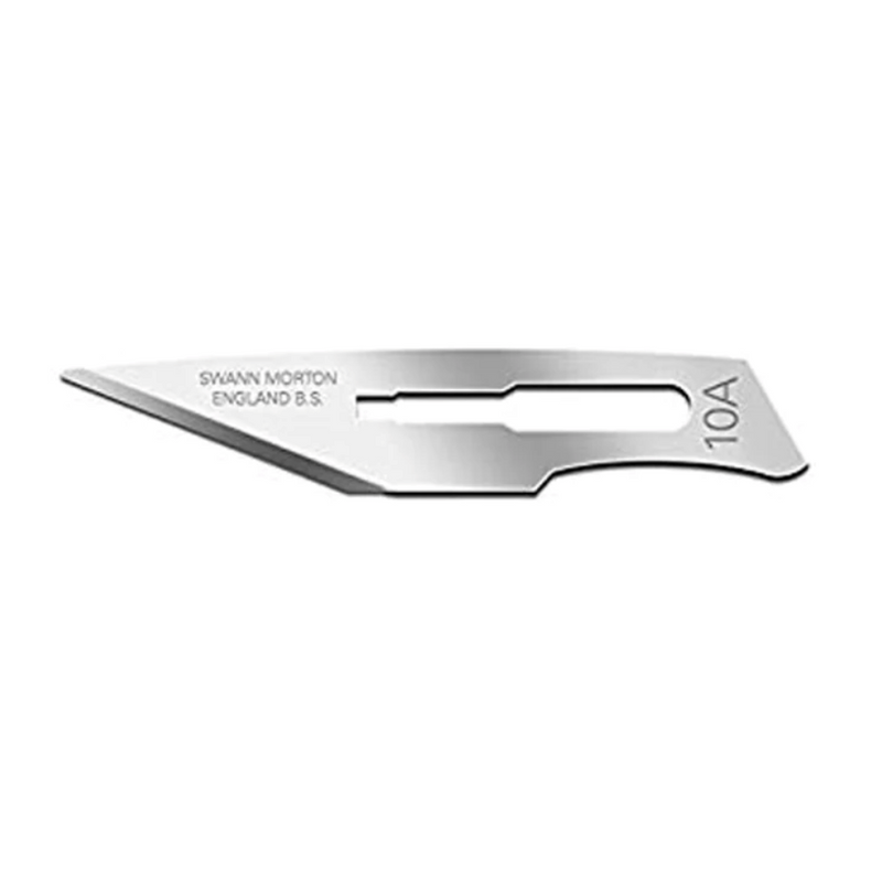 Swann-Morton carbon steel scalpel blades, non-sterile (EMS)