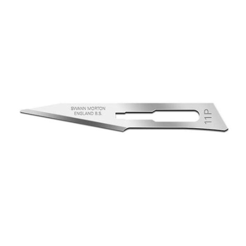 Swann-Morton carbon steel scalpel blades, non-sterile (EMS)