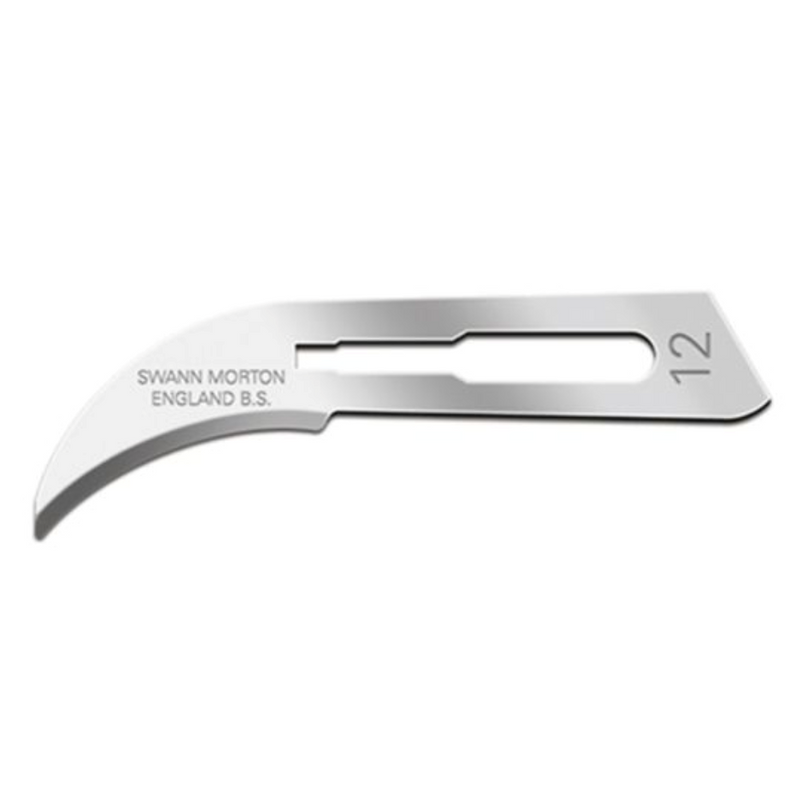 Swann-Morton carbon steel scalpel blades, non-sterile (EMS)