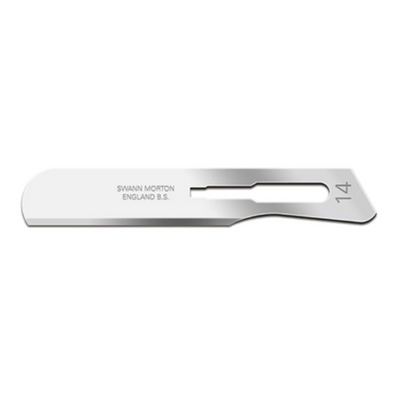 Swann-Morton carbon steel scalpel blades, sterile (EMS)