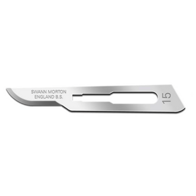 Swann-Morton carbon steel scalpel blades, non-sterile (EMS)