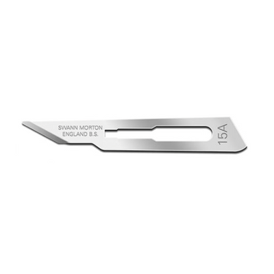 Swann-Morton stainless steel scalpel blades, sterile (EMS)