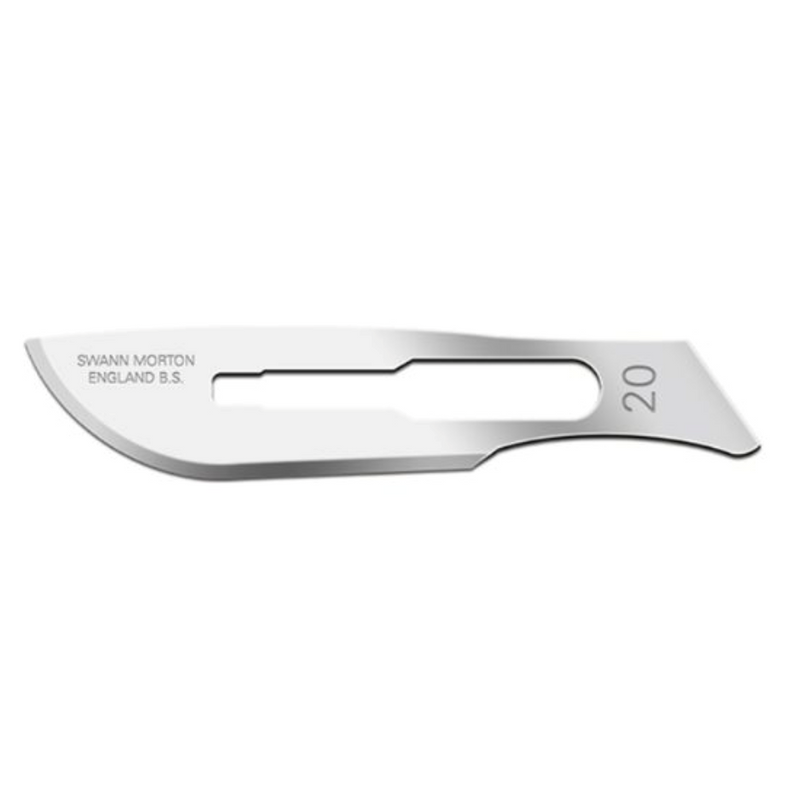 Swann-Morton carbon steel scalpel blades, non-sterile (EMS)