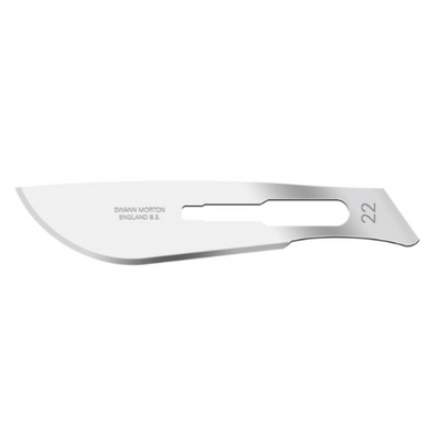 Swann-Morton carbon steel scalpel blades, non-sterile (EMS)