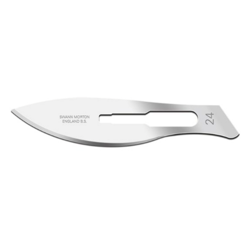 Swann-Morton carbon steel scalpel blades, non-sterile (EMS)