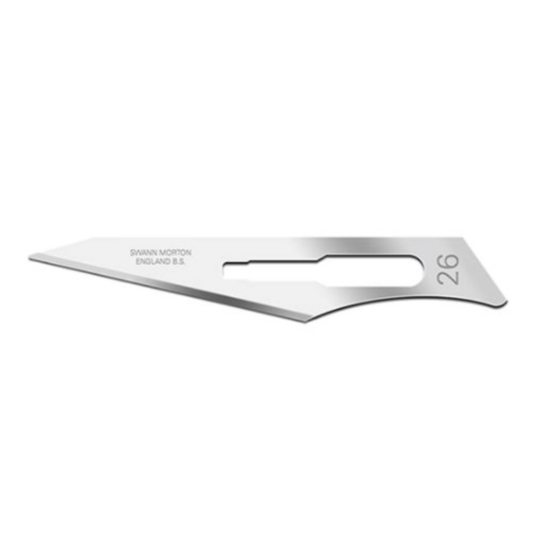 Swann-Morton carbon steel scalpel blades, non-sterile (EMS)