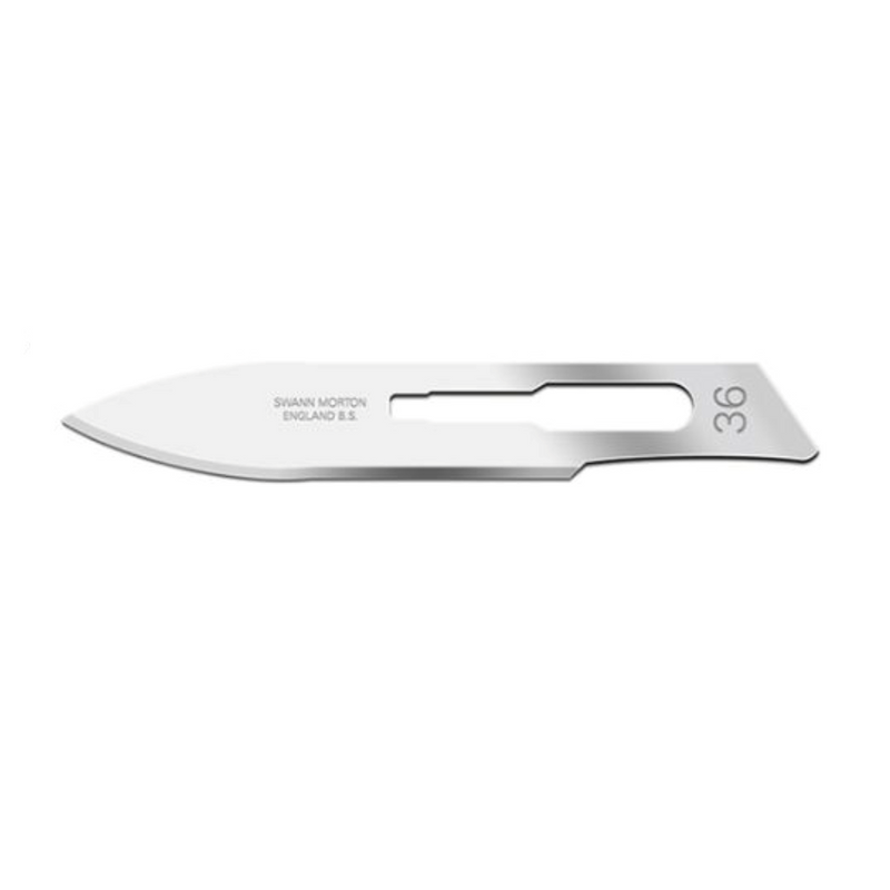 Swann-Morton carbon steel scalpel blades, sterile (EMS)