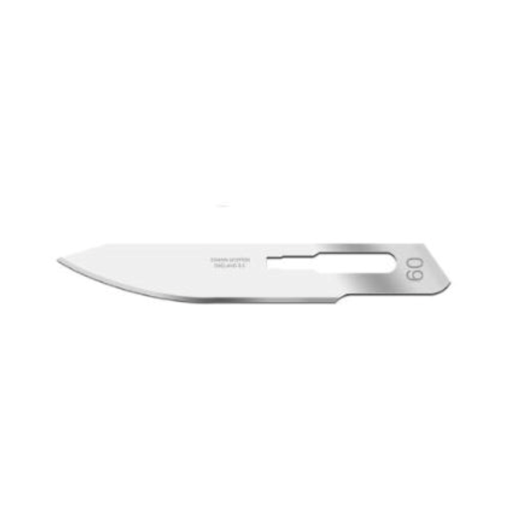 Swann-Morton carbon steel scalpel blades, non-sterile (EMS)
