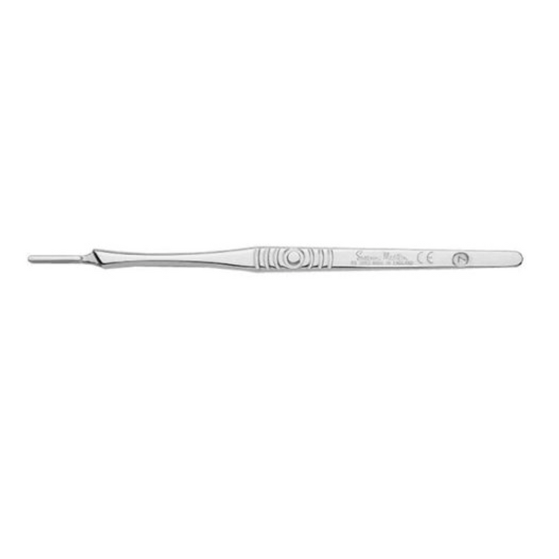 Swann-Morton scalpel handles, stainless steel (EMS)