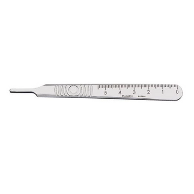 Swann-Morton scalpel handles, stainless steel (EMS)