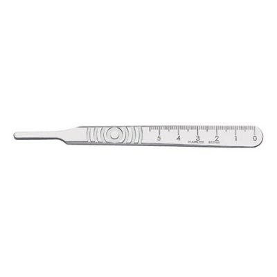 Swann-Morton scalpel handles, stainless steel (EMS)