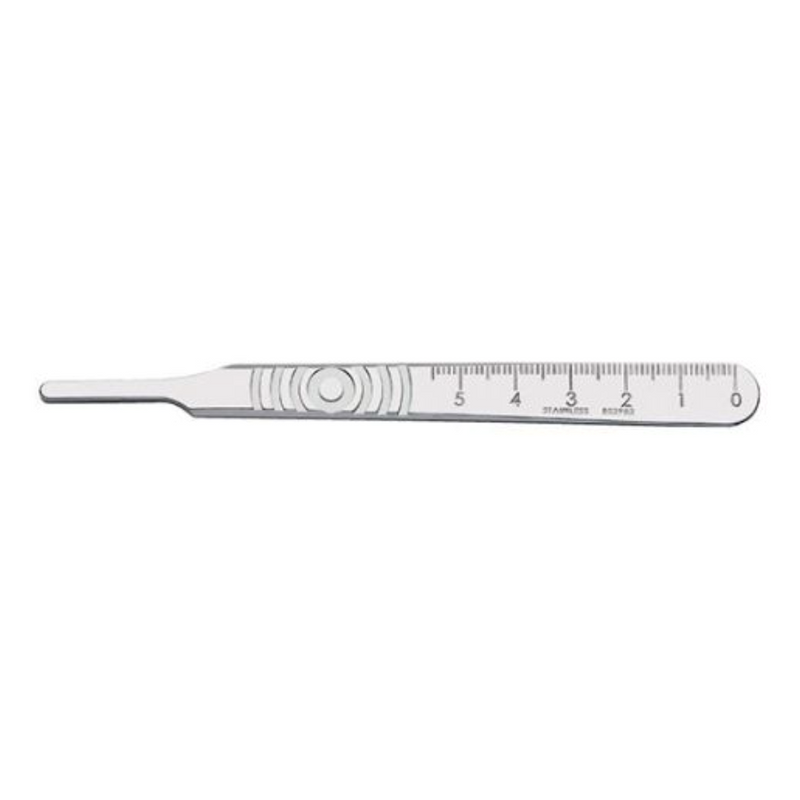 Swann-Morton scalpel handles, stainless steel (EMS)