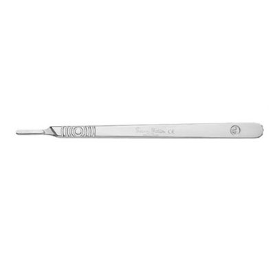 Swann-Morton scalpel handles, stainless steel (EMS)