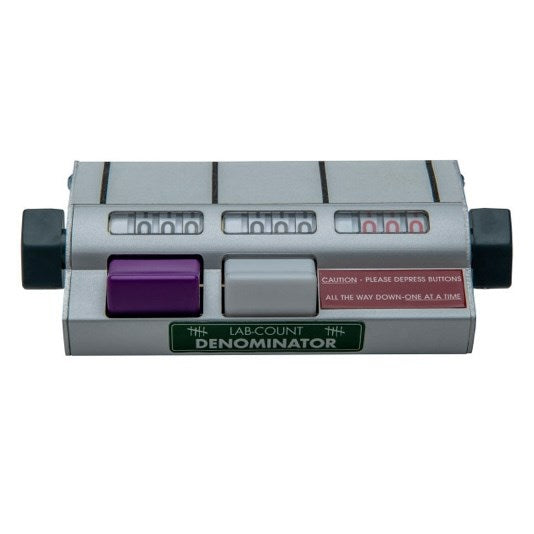 Denominator lab counters