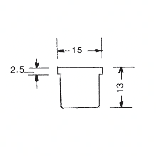 SEM medium specimen mounts, JEOL cylinder (EMS)