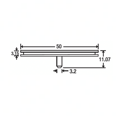 SEM large specimen mounts, pin mount (EMS)
