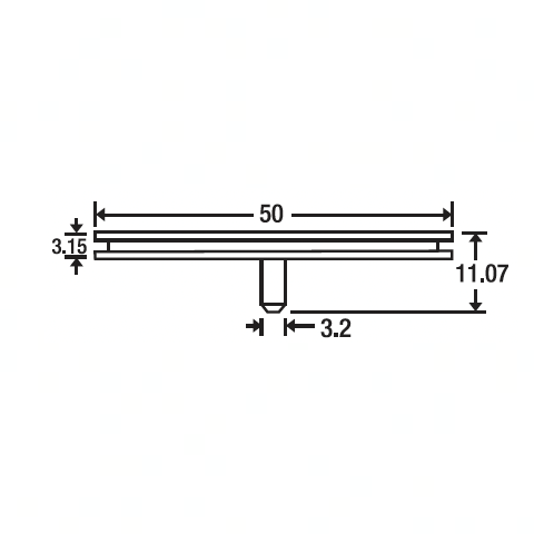 SEM large specimen mounts, pin mount (EMS)