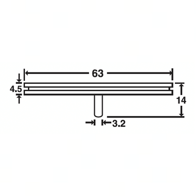 SEM large specimen mounts, pin mount (EMS)