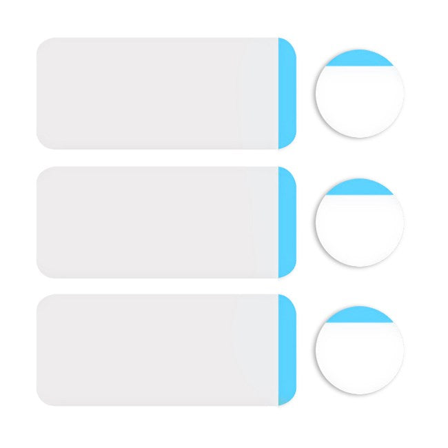 Colour coded dual Tough-Tags