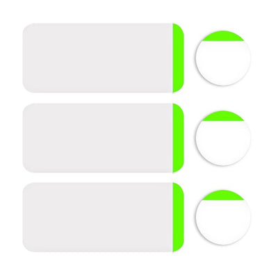 Colour coded dual Tough-Tags