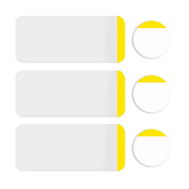 Colour coded dual Tough-Tags