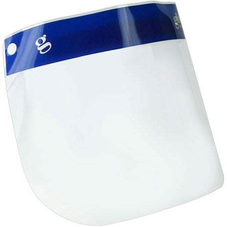 Disposable protective face shield