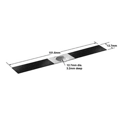 Alumina coated tungsten evaporation boats