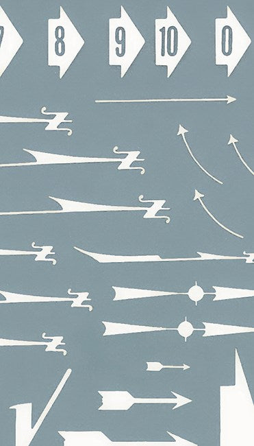 Dry transfer sheets, arrows