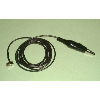 Static dissipative grounding kit for vacuum wands