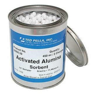 PELCO activated alumina sorbent for foreline traps, 450mL