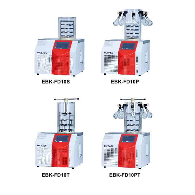 Laboratory freeze dryers, benchtop 3kg/24h