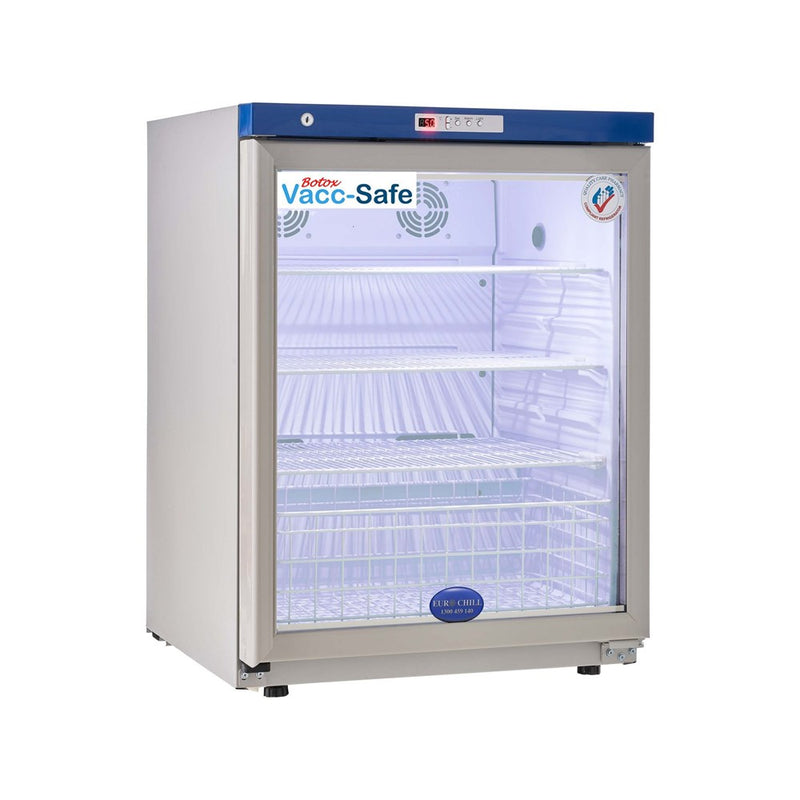 Vacc-Safe 118L cosmetic refrigerator, +6 to +2C